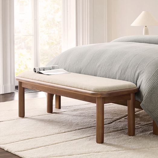 Miles Bench: Solid Wood, FSC®-Certified | West Elm