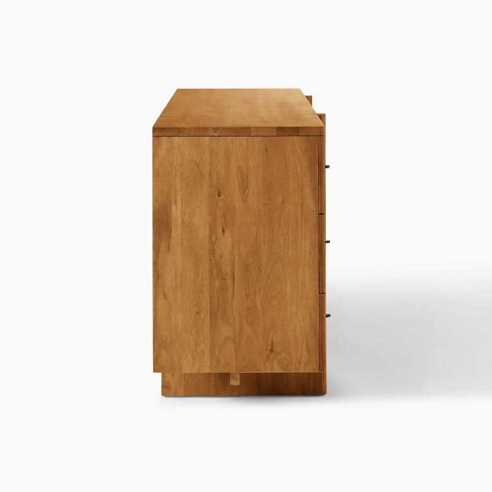 knee length dresses for ladies Mission Quarter Sawn Oak 8 Drawer Dresser — Crafters and Weavers main image 1