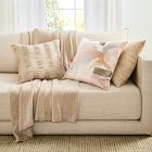 Modern Abstract Floral Pillow Cover