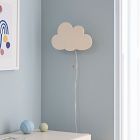 Brass Spring Cloud Sconce