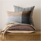 Silk Half Block Pillow Cover