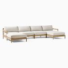 Hargrove Outdoor 4-Piece U-Shaped Sectional (131")