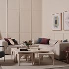 Lucille Coffee Table &amp; Nesting Arch Stools (47")