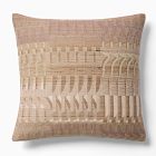 Modern Silk Shapes Pillow Cover