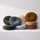 Classic Cotton Velvet Tufted Round Pillow