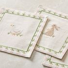 Daphne Embroidered Cocktail Napkin Sets