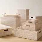 Modern Weave Rattan Baskets