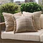 Outdoor Abstract Botanical Pillow