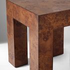 Parsons Burl Side Table (16")