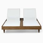 Portside Outdoor Textilene Double Chaise Lounge