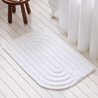 Shaped Swirl Bath Mat