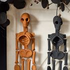Terracotta Hanging Skeletons
