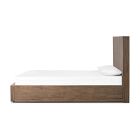 Zahra Reeded Oak Bed