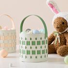 Easter Recycled Vegan Leather Basket