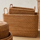 Modern Weave Rattan Baskets