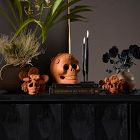 Terracotta Halloween Skull Objects