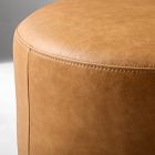 Viv Swivel Leather Ottoman
