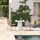 Concrete Indoor/Outdoor Pedestal Round Dining Table (32&quot;&ndash;60&quot;)