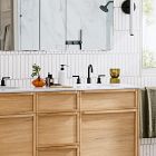Hutchinson Oak Double Bathroom Vanity (60")