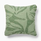 Outdoor Abstract Botanical Pillow
