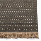 Simple Dash Wool Jute Rug Swatch