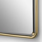 Floating Frame Metal Wall Mirror - Rectangle