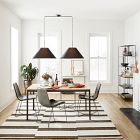 Frame Extendable Dining Table (60&quot;&ndash;80&quot;) - Walnut