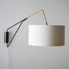 Overarching Mid-Century Plug-In Sconce (22&quot;)