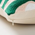 Crewel Palm Pillow Cover