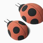 Papier-Mache Ladybug Wall Art