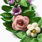 Felt Spring Floral Garland