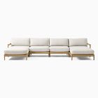 Hargrove Outdoor 4-Piece U-Shaped Sectional (131")