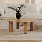 Kosciusko Oak Round Coffee Table (42")