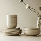 Organic Porcelain Dinnerware (Set of 16)