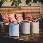 Patrick Cain Designs Manza Round Side Table (16")
