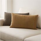Silk Woven Geo Pillow Cover