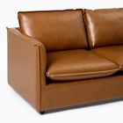 Whitman Leather 2-Piece Chaise Sectional (96")