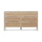 Yvette Woven 7-Drawer Dresser (58")