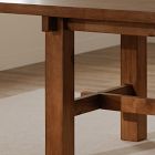 Gotham Rectangle Solid Wood Dining Table (88"&ndash;109")