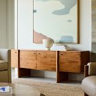 Otto Solid Wood Media Console (80"&ndash;96")