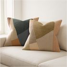 Mosaic Crewel Pillow Cover