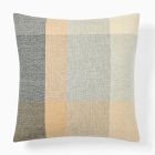Wool Two-Tone Pillow Cover &amp; Throw Set