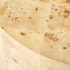 Volume Round Drum Coffee Table (36") - Burl