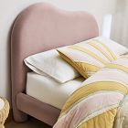 Alba Asymmetric Upholstered Bed