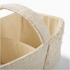 Contrast Textured Diaper Caddy