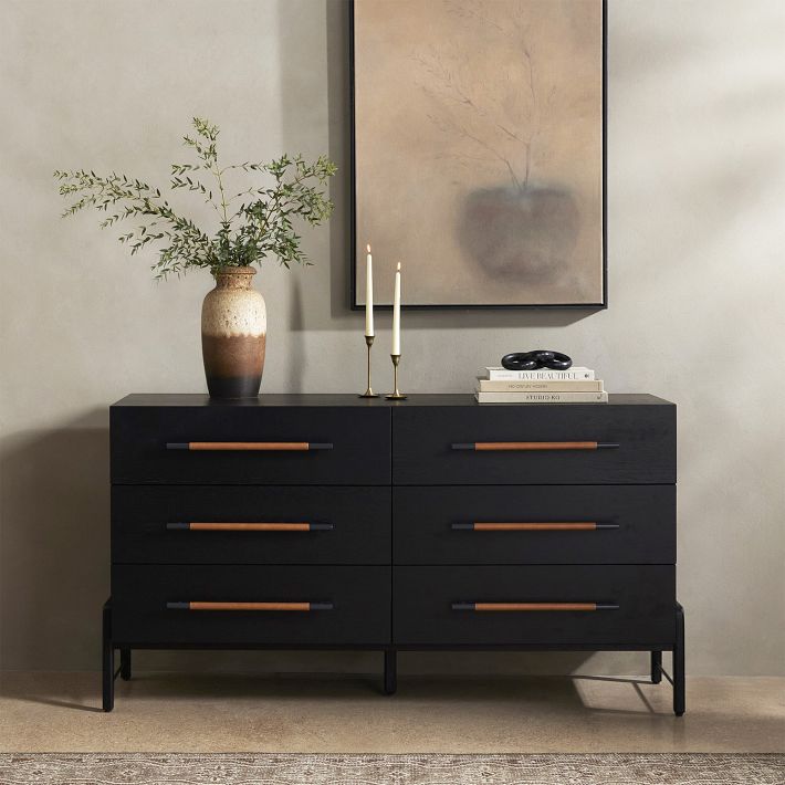 Magnolia Target Dresser Drawer Hearth Hand Dresser 6-Drawer Magnolia  Storage Solutions