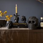 Black Terracotta Skull Candy Bowl