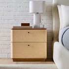 Camille Grasscloth Nightstand (24")
