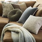 Faux Mohair Framed Ombre Throw