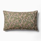 Modern Floral Lumbar Pillow Cover